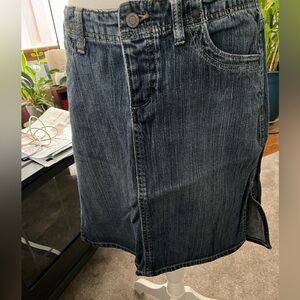 Jean skirt